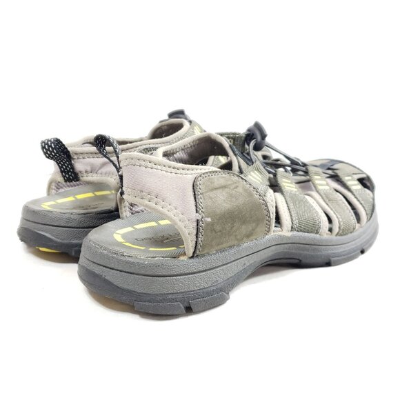 Dockers Mens Size 9 Gray Outdoor Hiking Fisherman Sandals - Picture 3 of 9